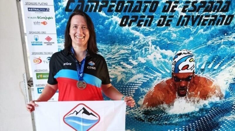 Lidia Calvente, Campeonato España natación