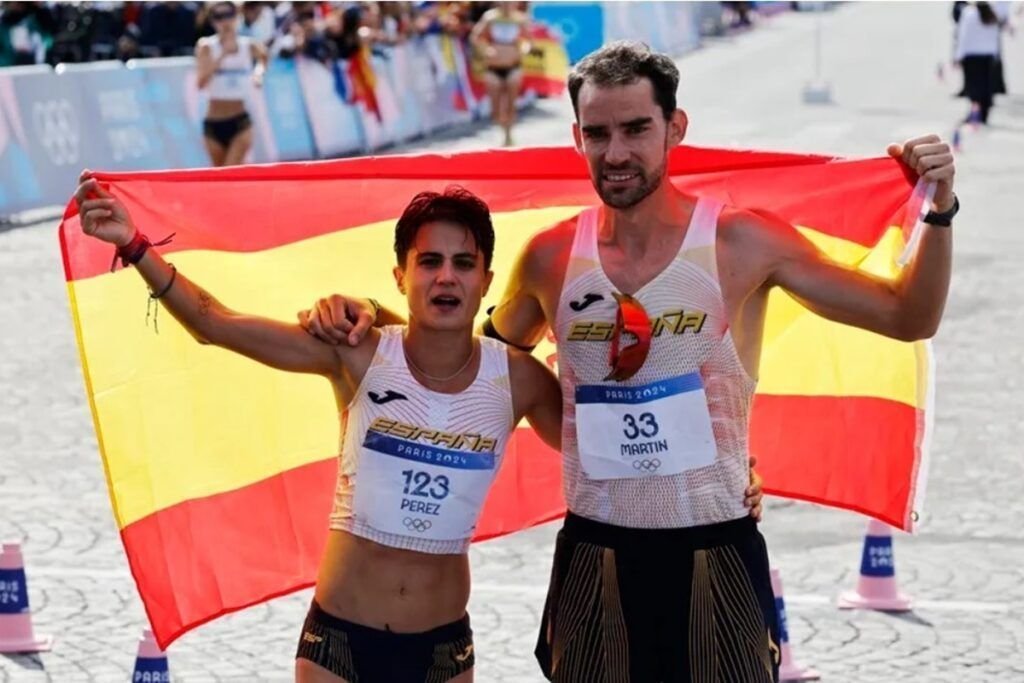 María Pérez y Álvaro Martín, oro olímpico