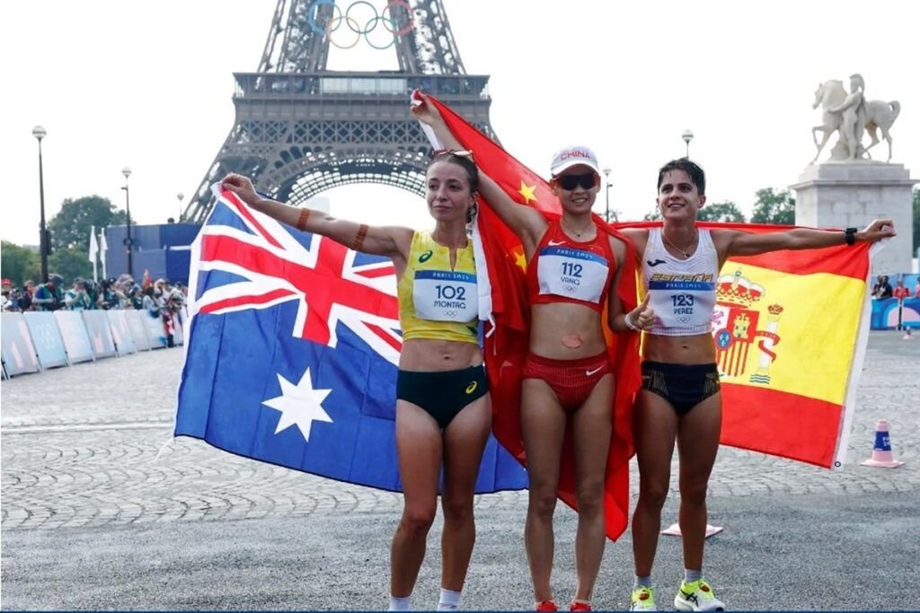 Prueba de 20 kms marcha, JJOO de París