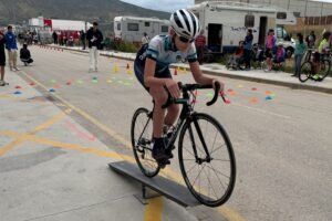 Intensa matinal de ciclismo base