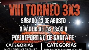 VIII Torneo 3X3 Fiestas