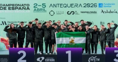 Andalucía, cuatro oros y pleno de podios en el Campeonato de España