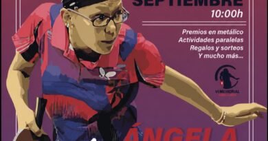 El Memorial Ángela Ortiz de tenis de mesa cumple seis ediciones